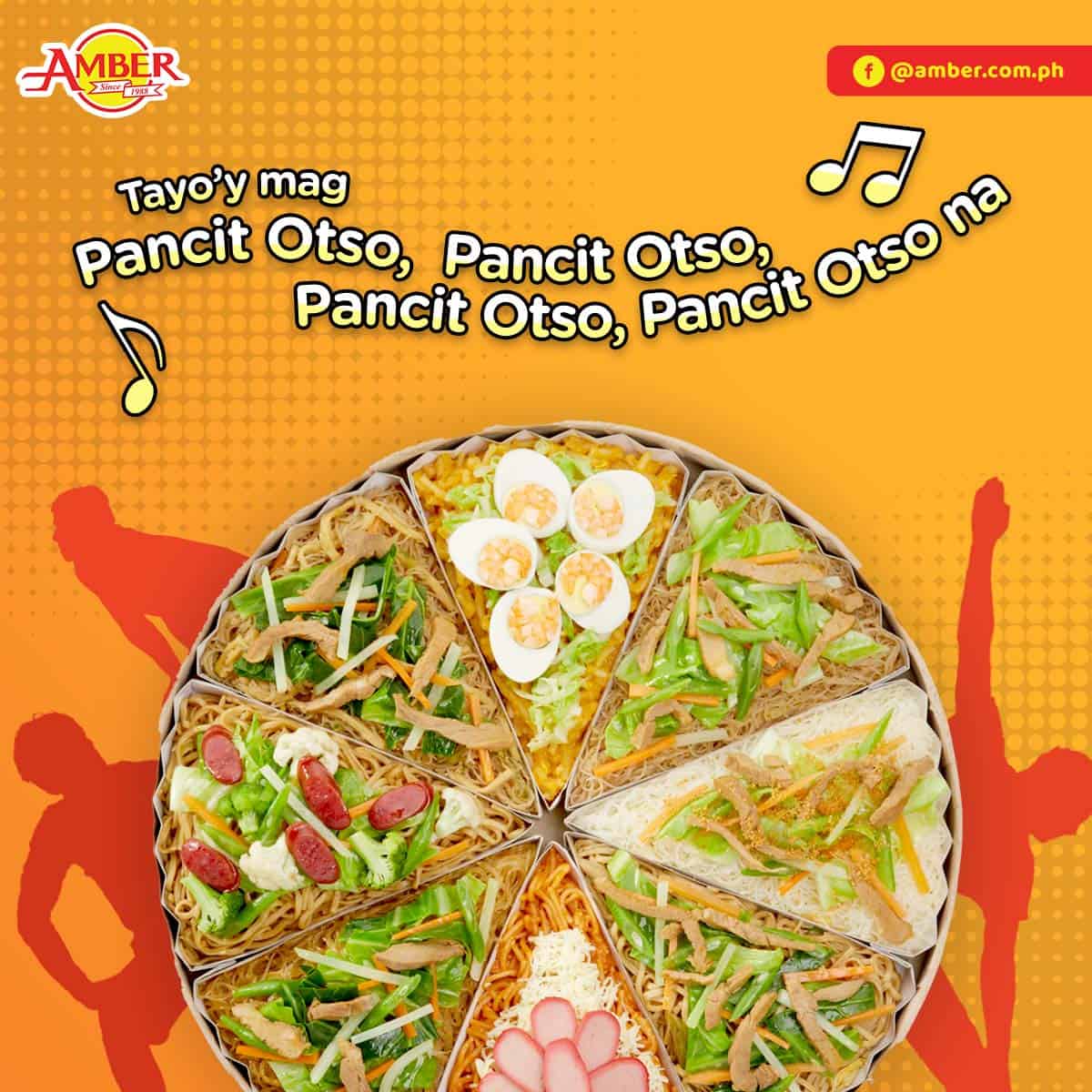 Different Variety of Pancit on Ambers Menu Philippines
