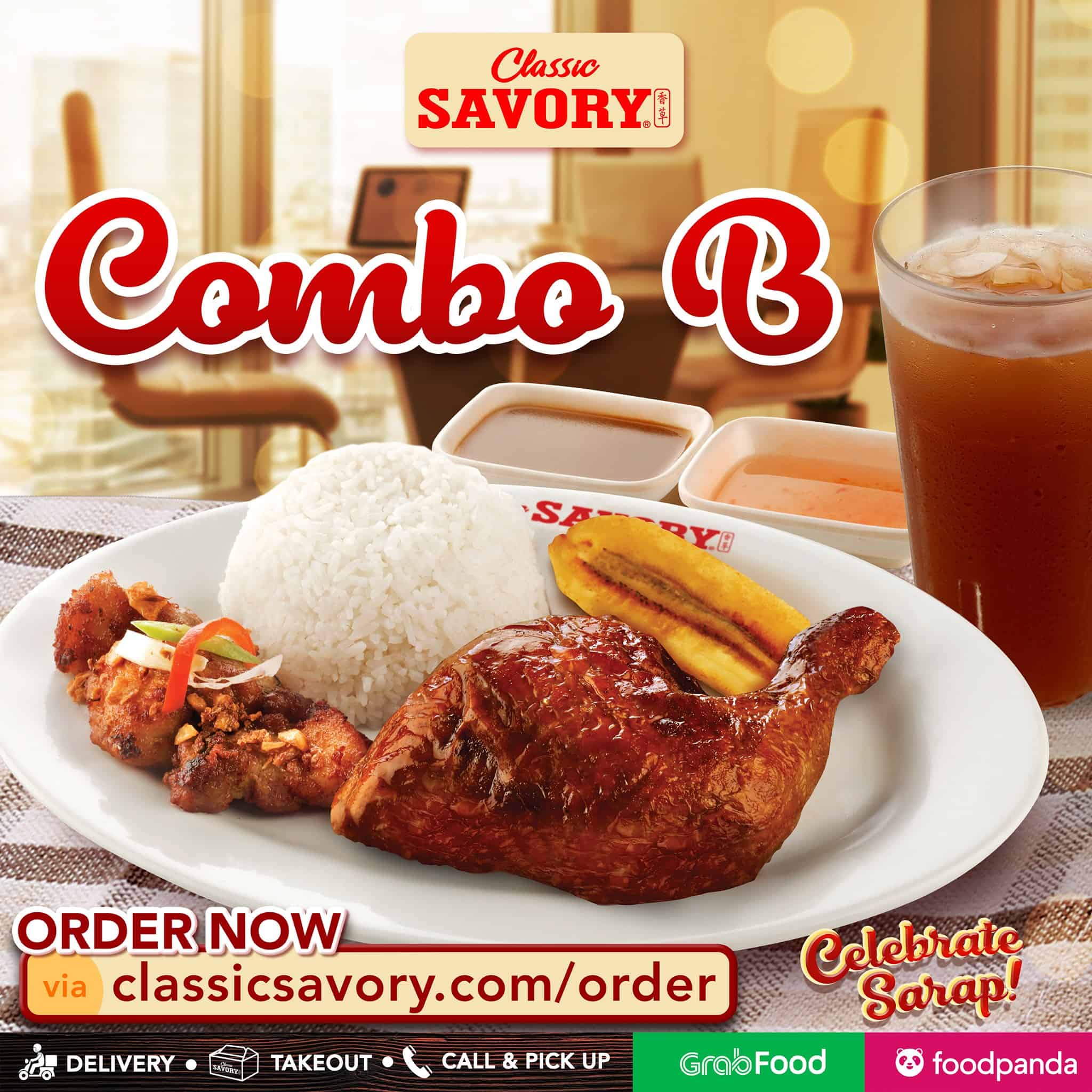 ComboB on Classic Savory Menu Philippines