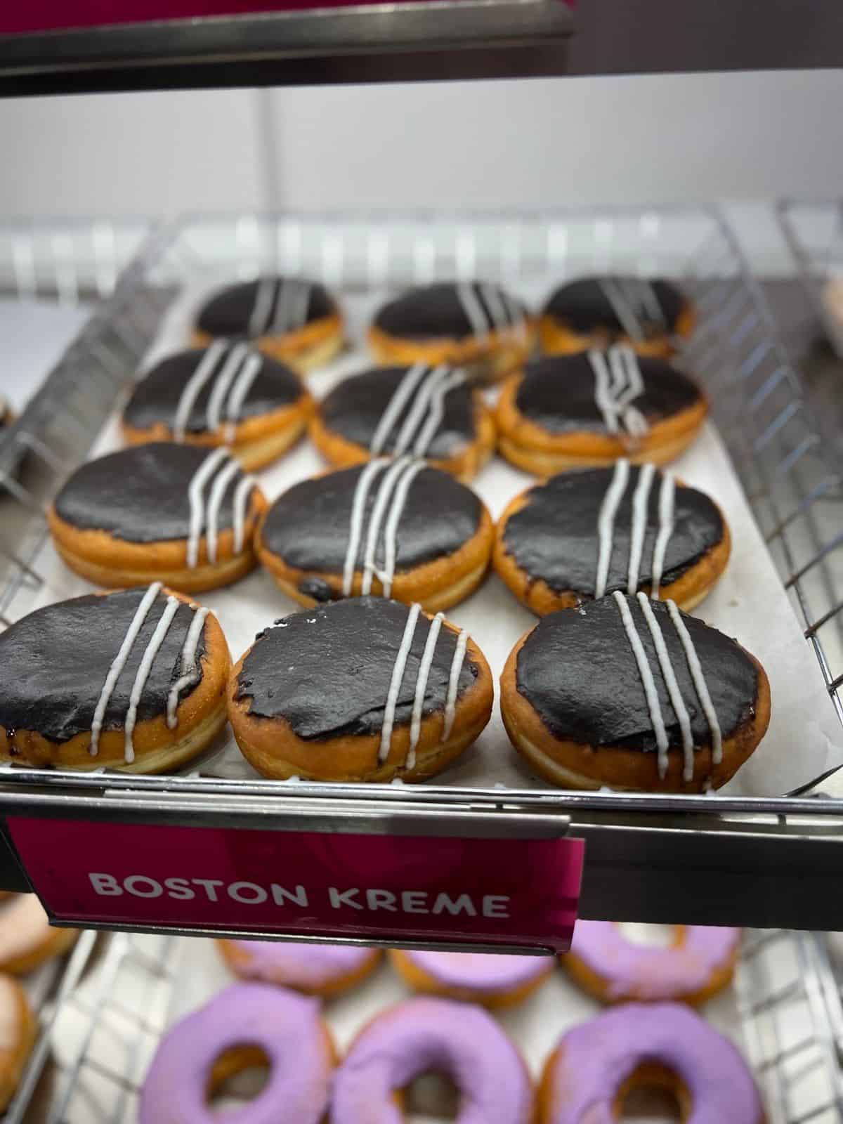 Boston Kreme on Dunkin Donuts Menu Philippines