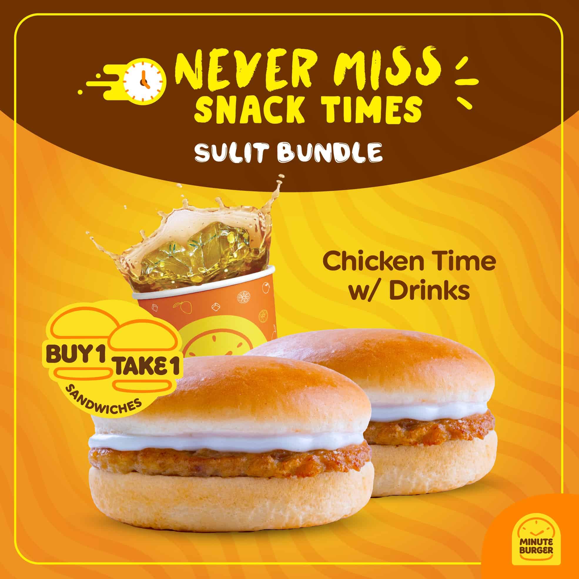 Chicken Time on Minute Burger Menu Philippines