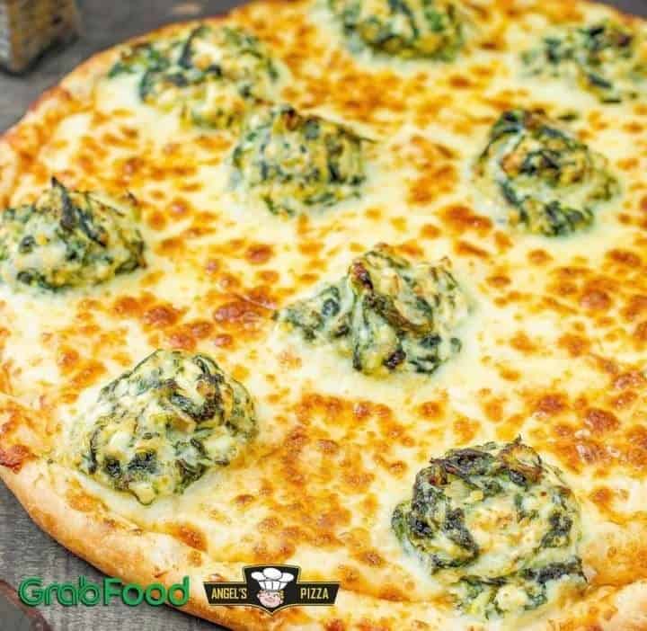 Creamy Spinach on Angel Pizza Philipines