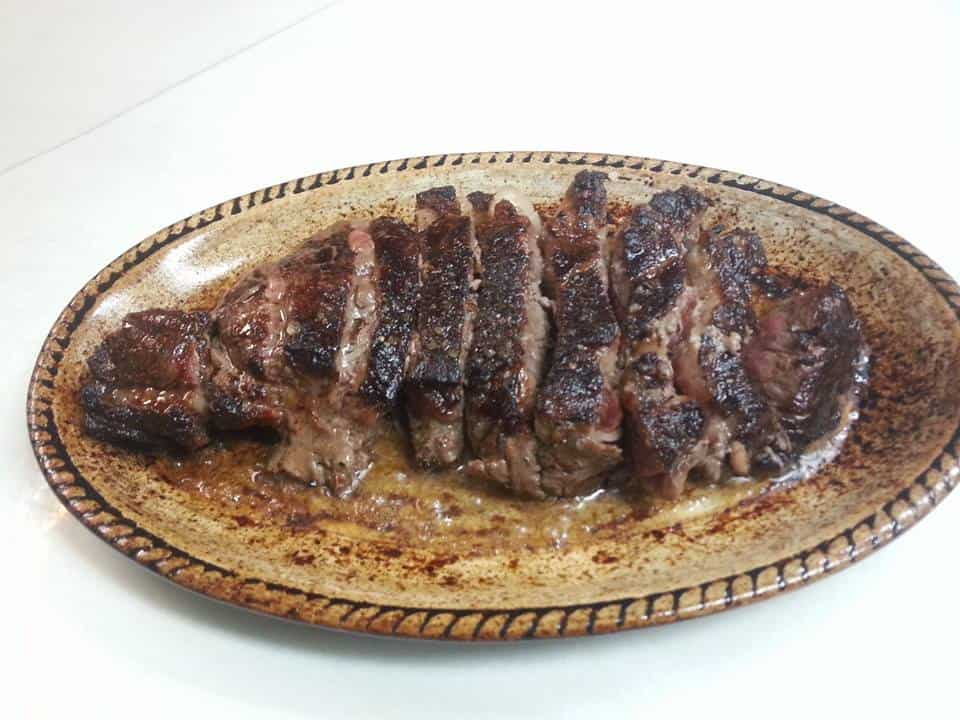 Angus Ribeye USDA Prime Grade Steak Mamou Menu