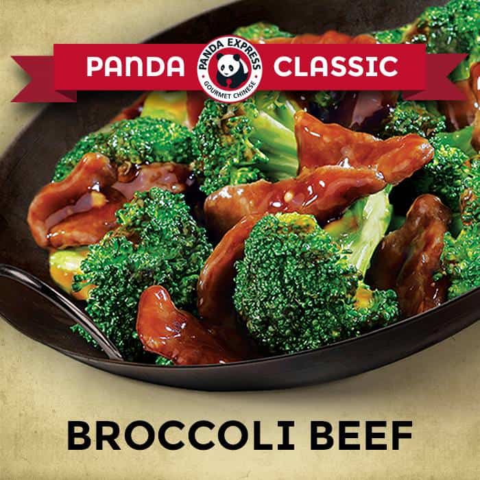 Broccoli Beef Panda Express Menu