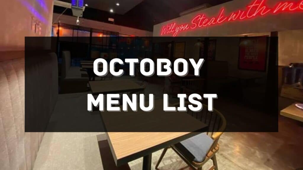 Octoboy Menu Prices Philippines 2025 Updated All About Philippines Menu