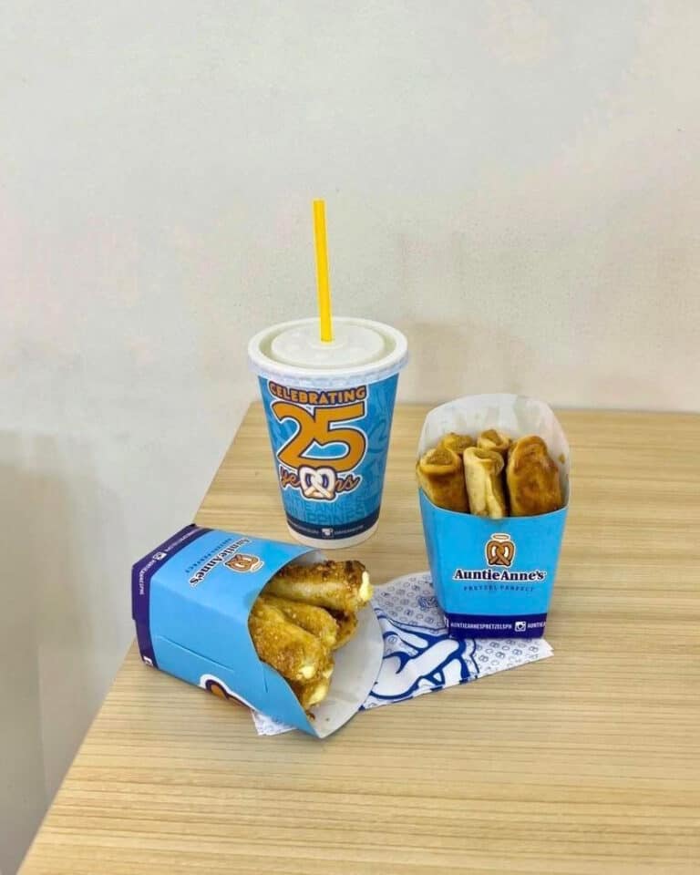 Auntie Anne S Menu Prices Philippines 2025 Updated All About