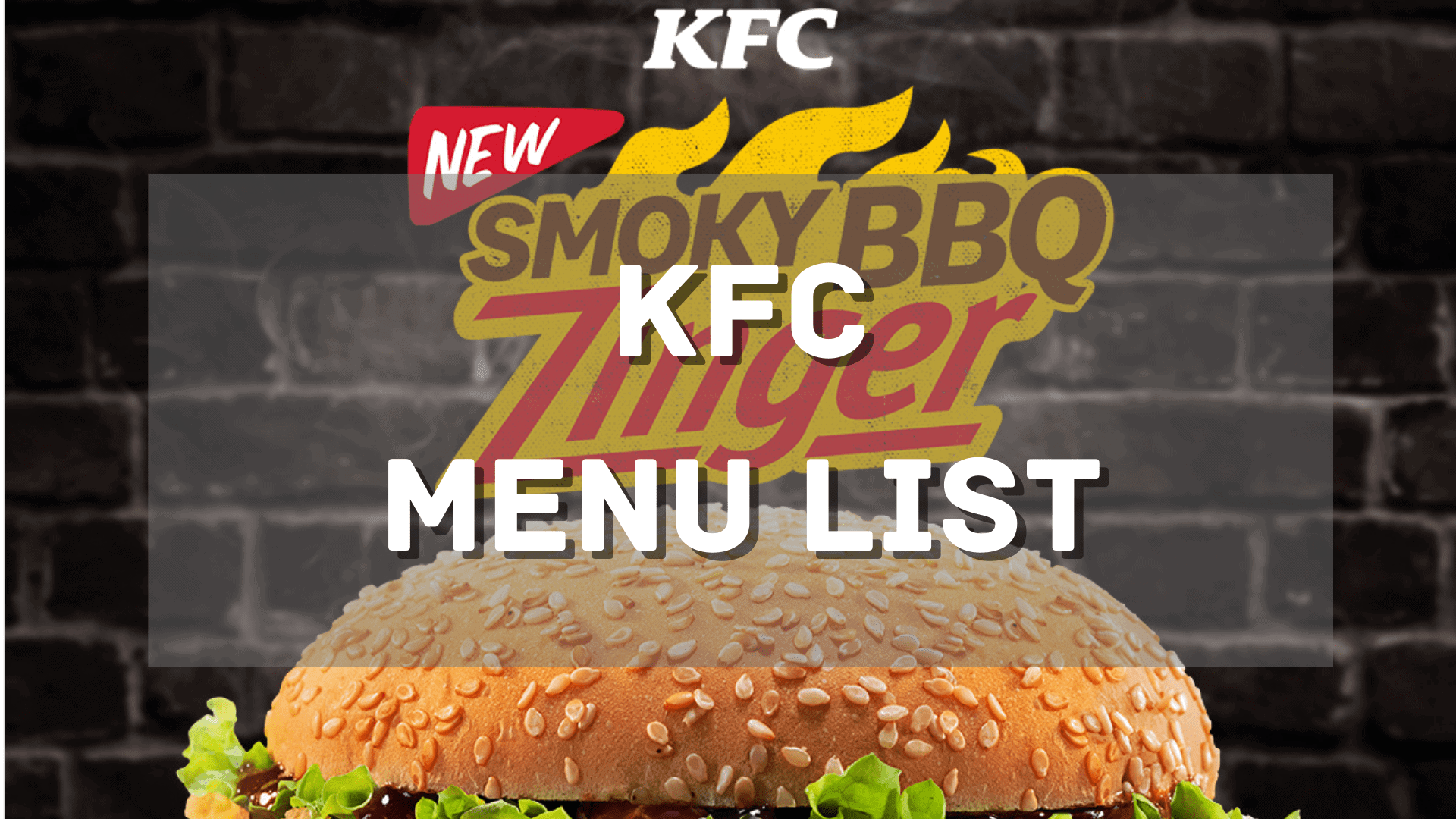 kfc menu and price list philippines