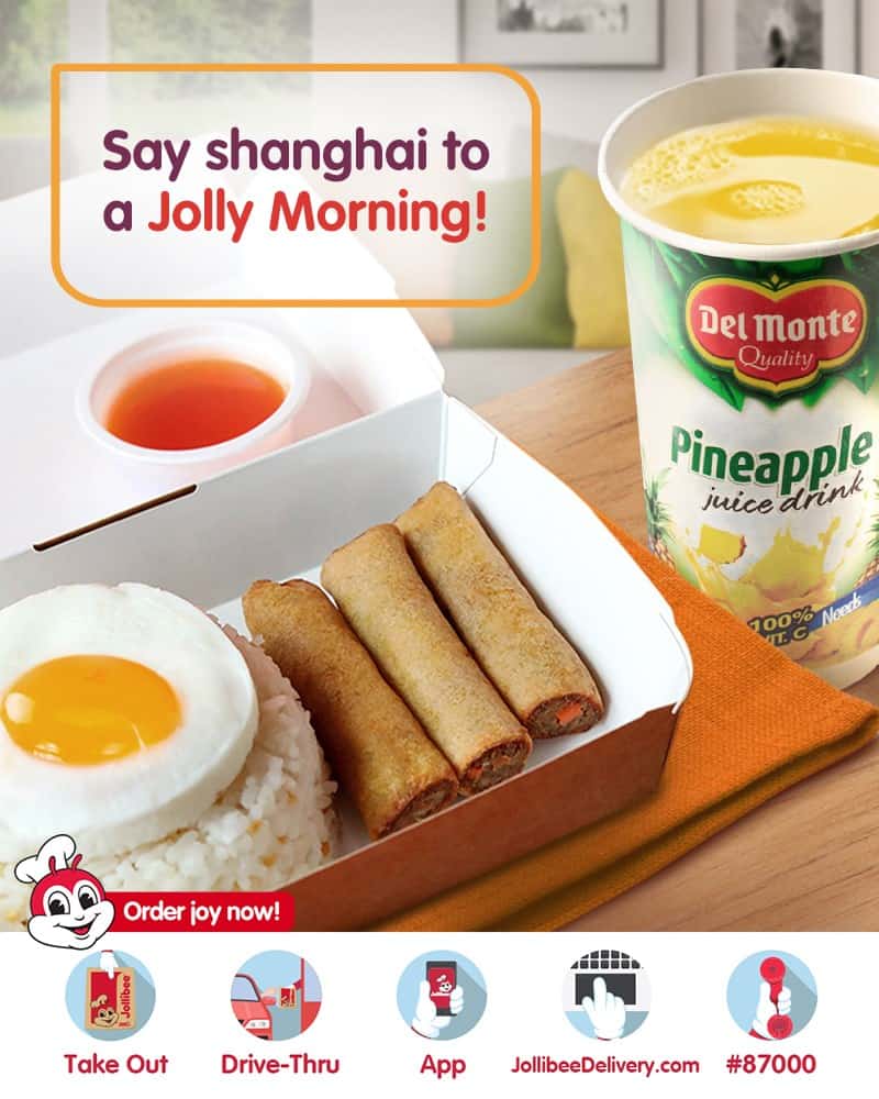 Crunchy Shanghai on Jollibee Menu Philippines