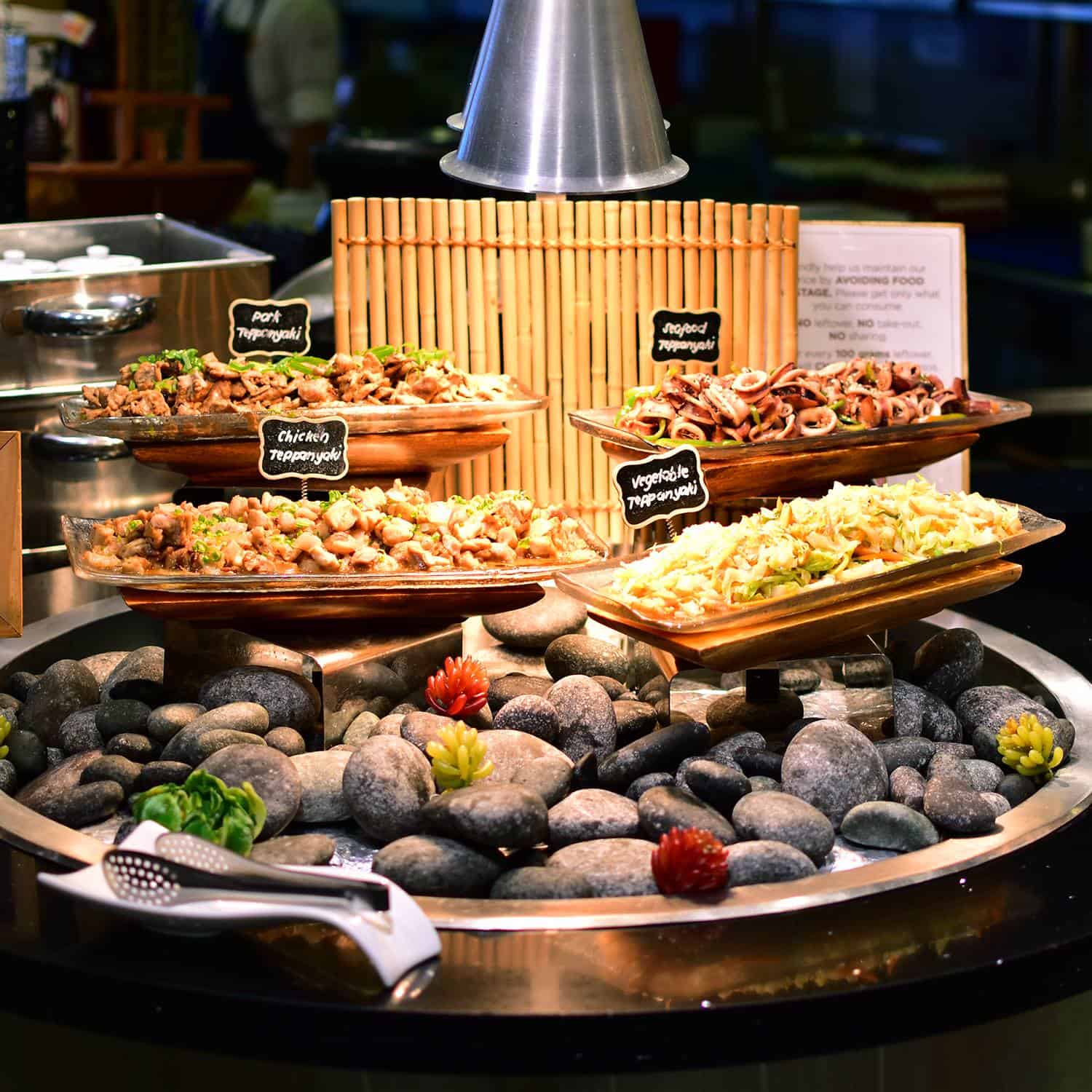 Japanese Food Station on Vikings Menu Philippines