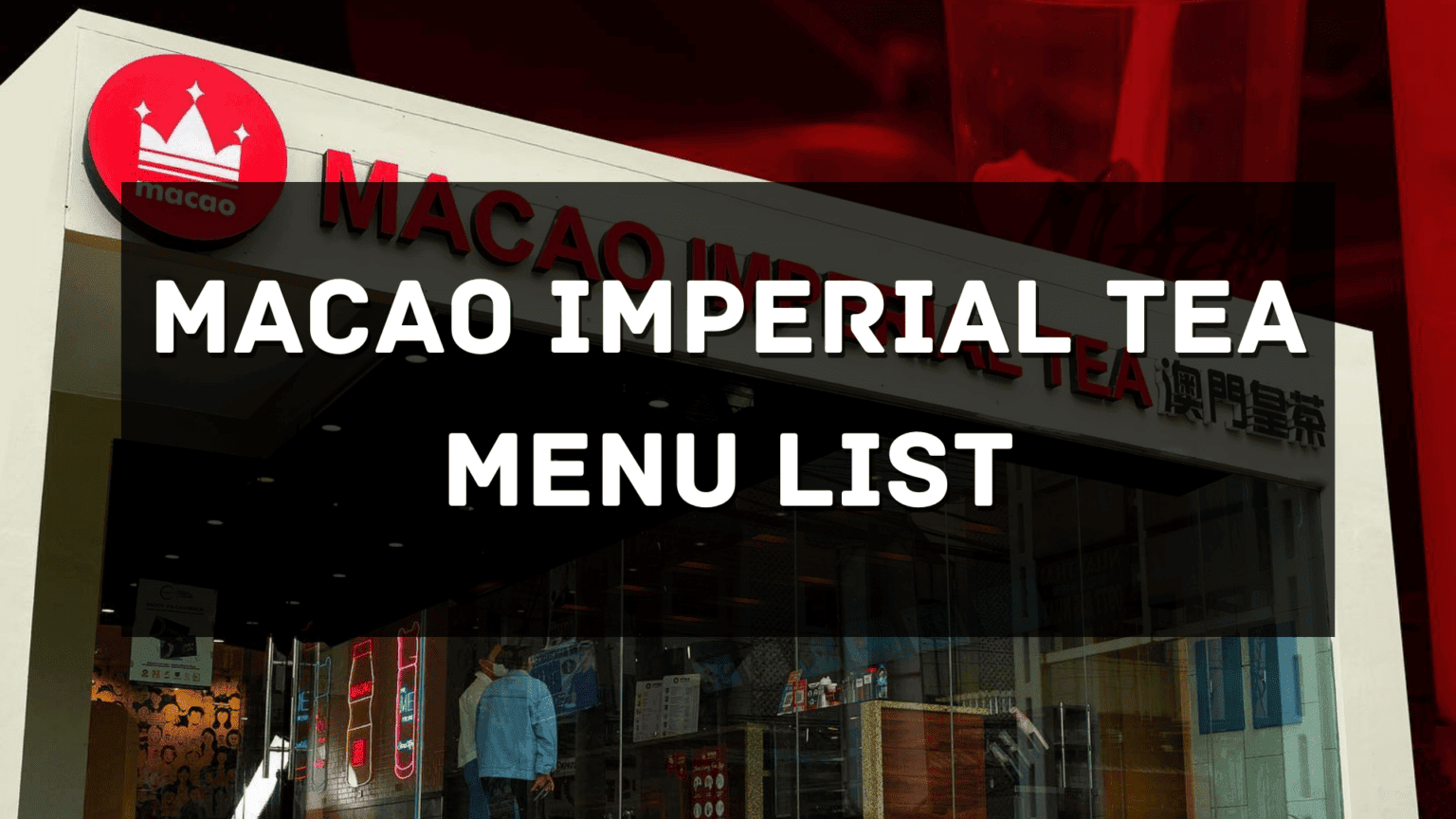 Macao Imperial Tea Menu Prices Philippines 2026 [Updated] — All About ...