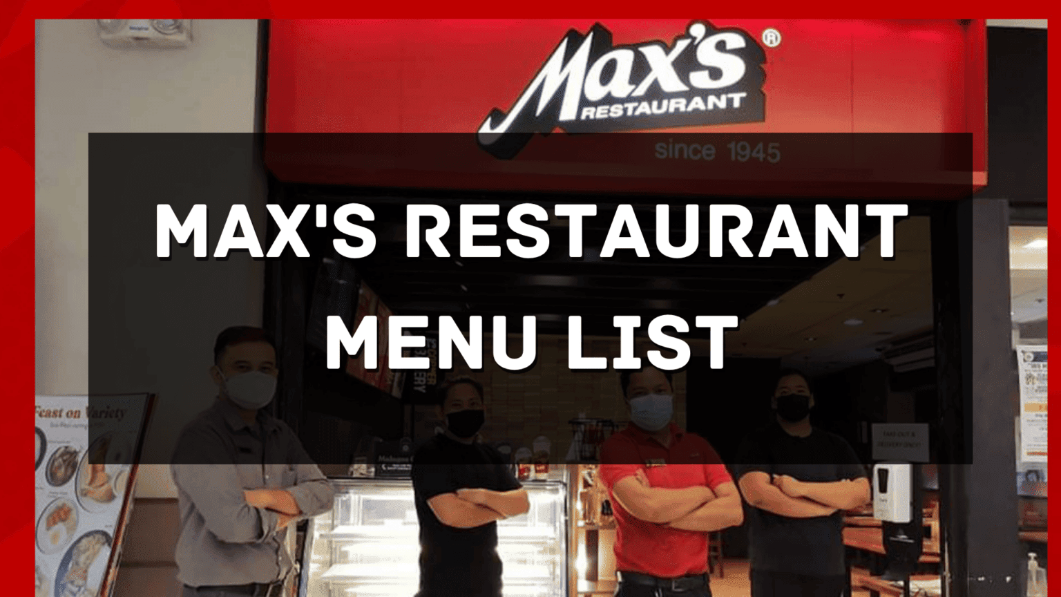 Max’s Restaurant Menu Prices Philippines 2023 [Updated] — All About