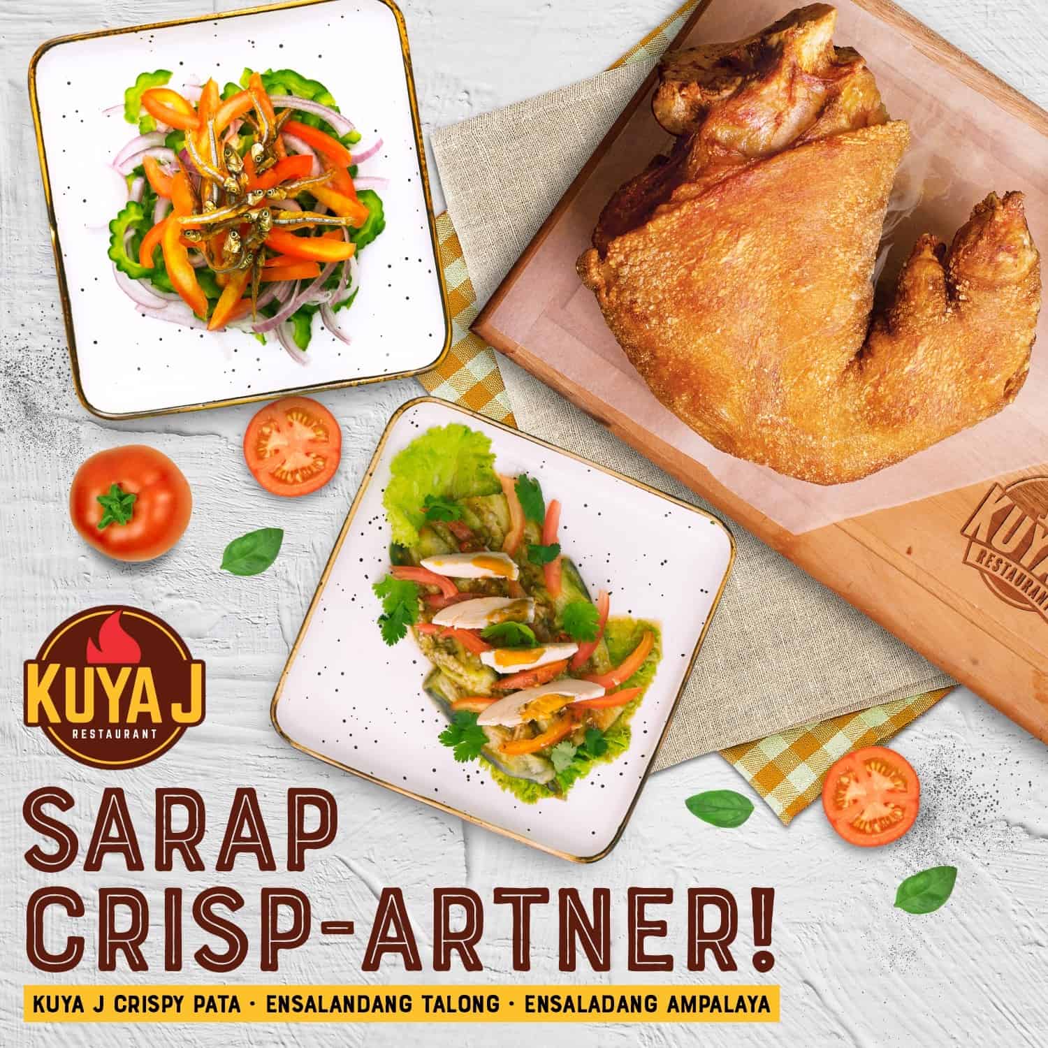 Tasty Crispy Pata on KuyaJ Menu Philippines