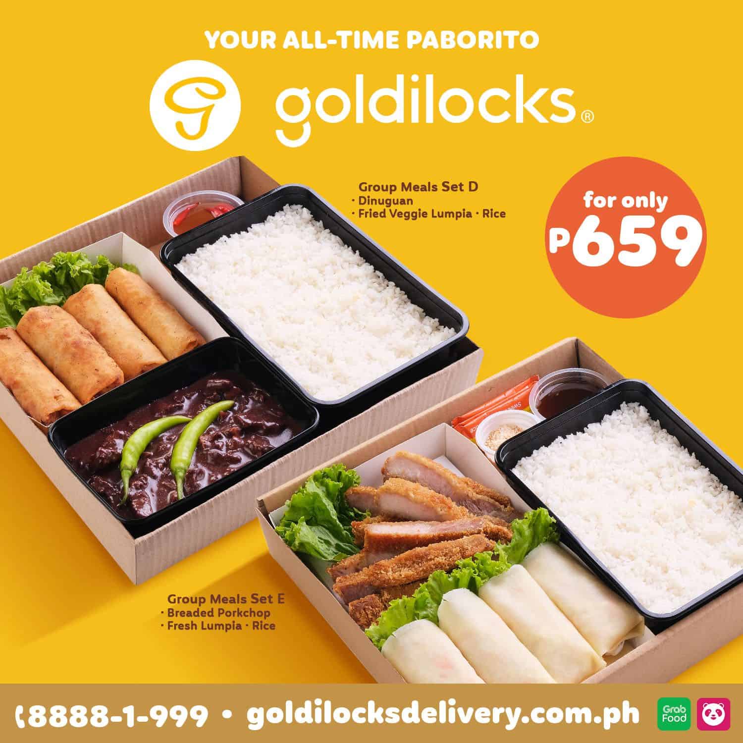 Tasty Dishes on Goldilock Menu Philippines