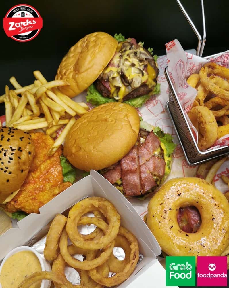 Tasty Meals on Zarks Burger Menu Philippines