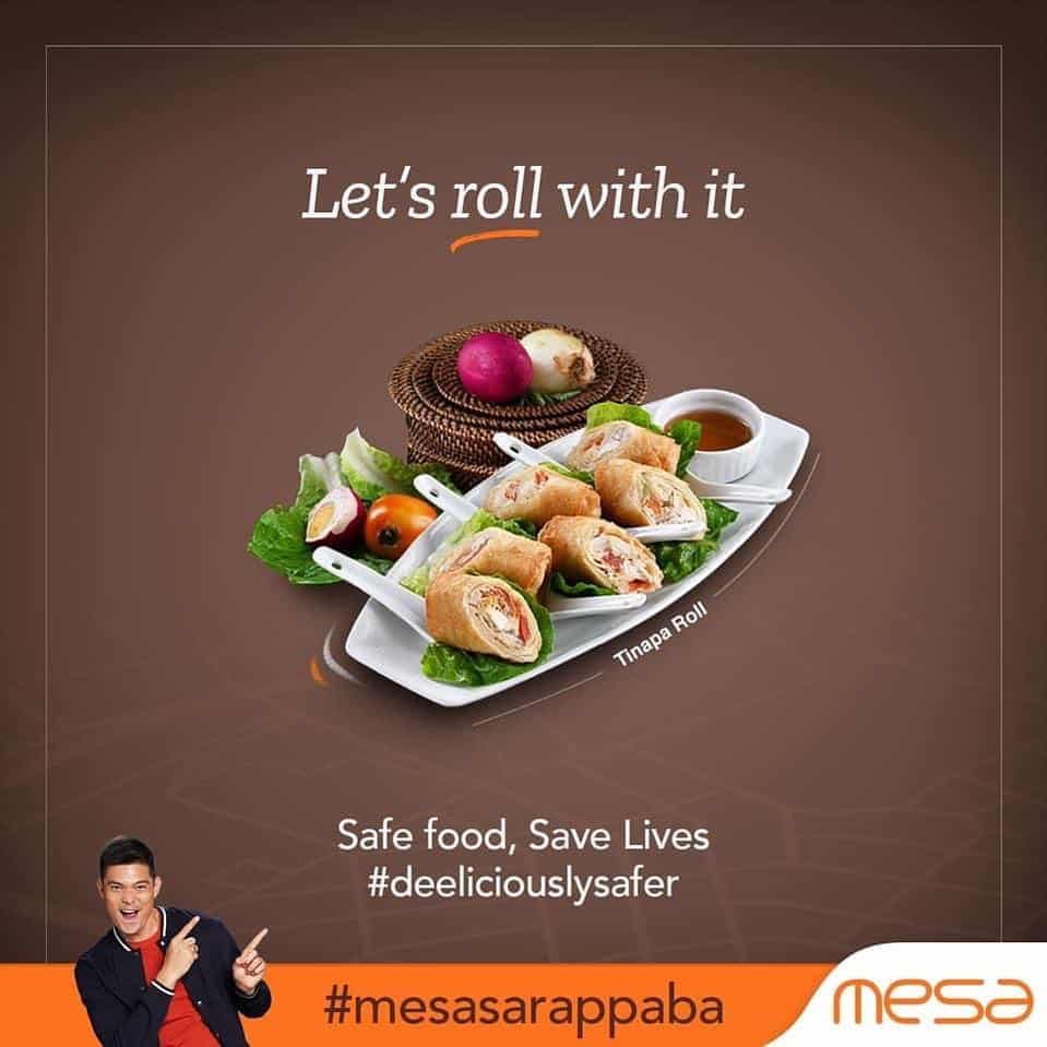 Tasty Tinapa Roll on Mesa Menu Philippines