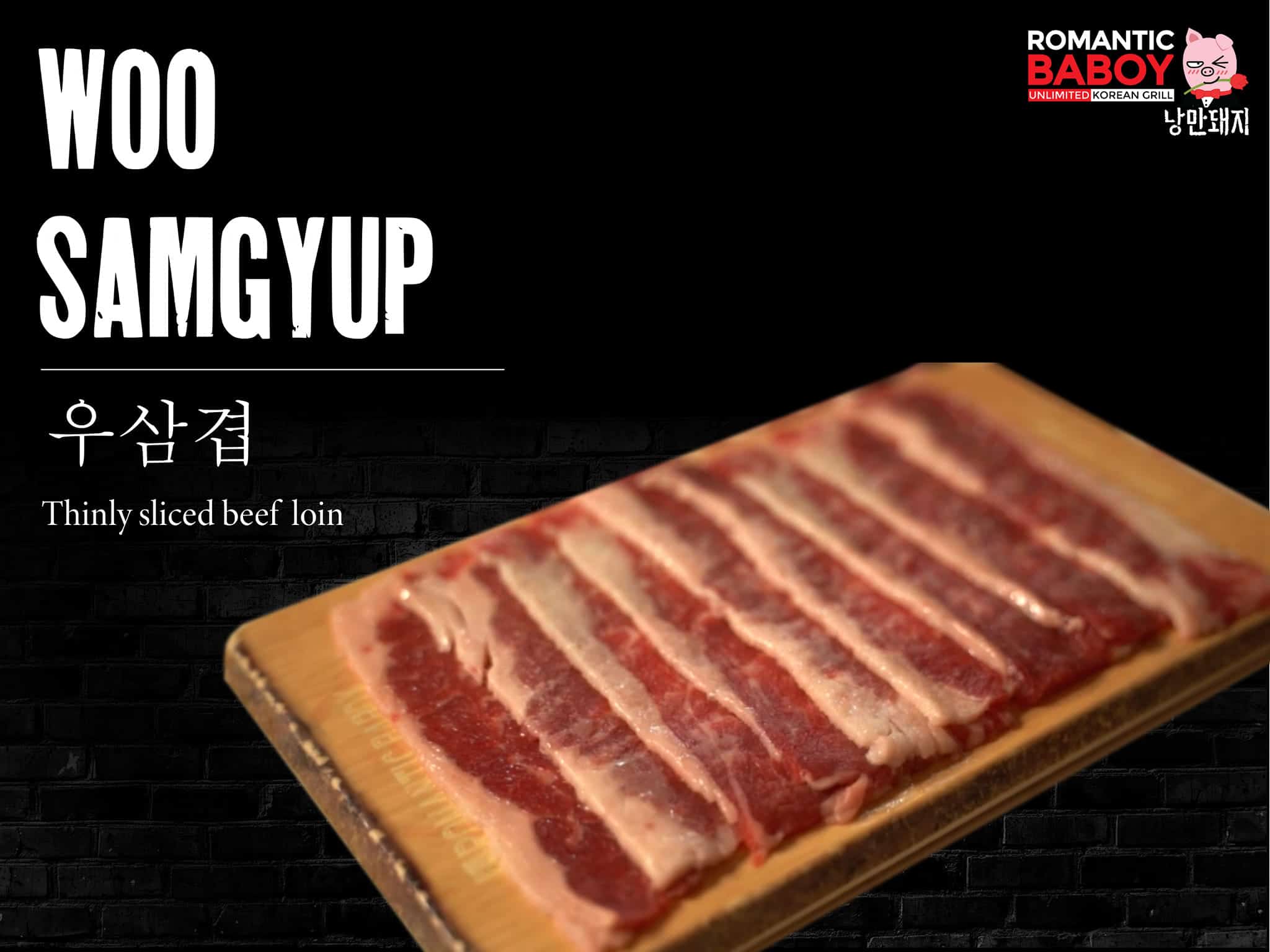 Woo Samgyup on Romantic Baboy Menu Philippines