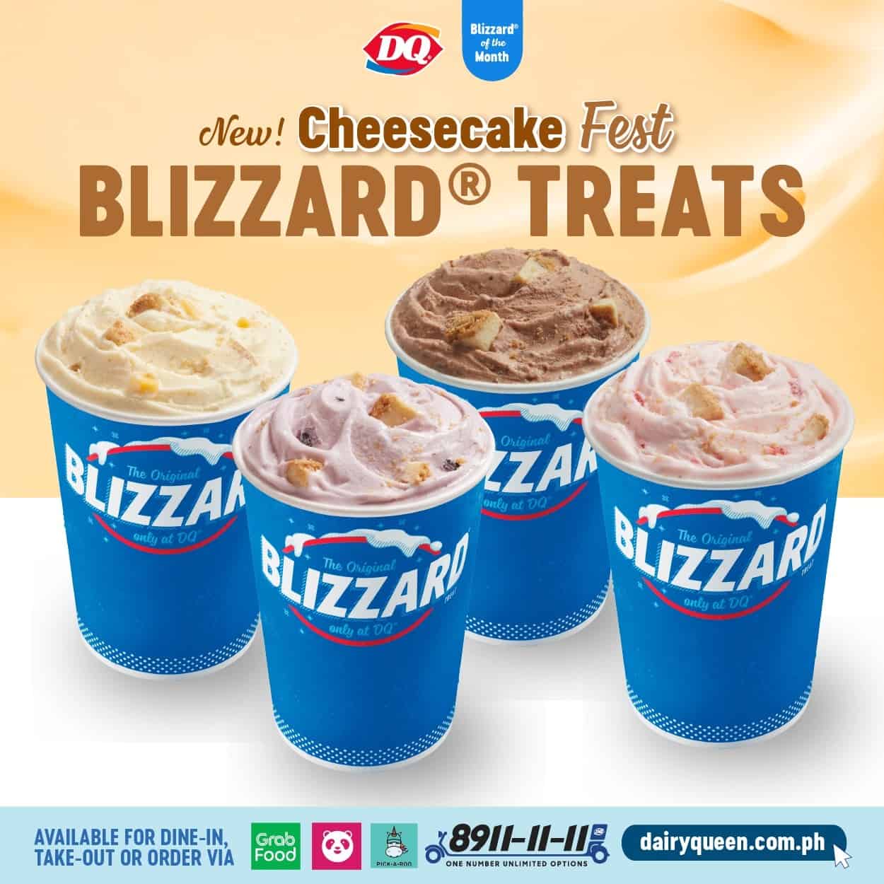 Delicious Blizzard Treats on DQ Menu Philippines
