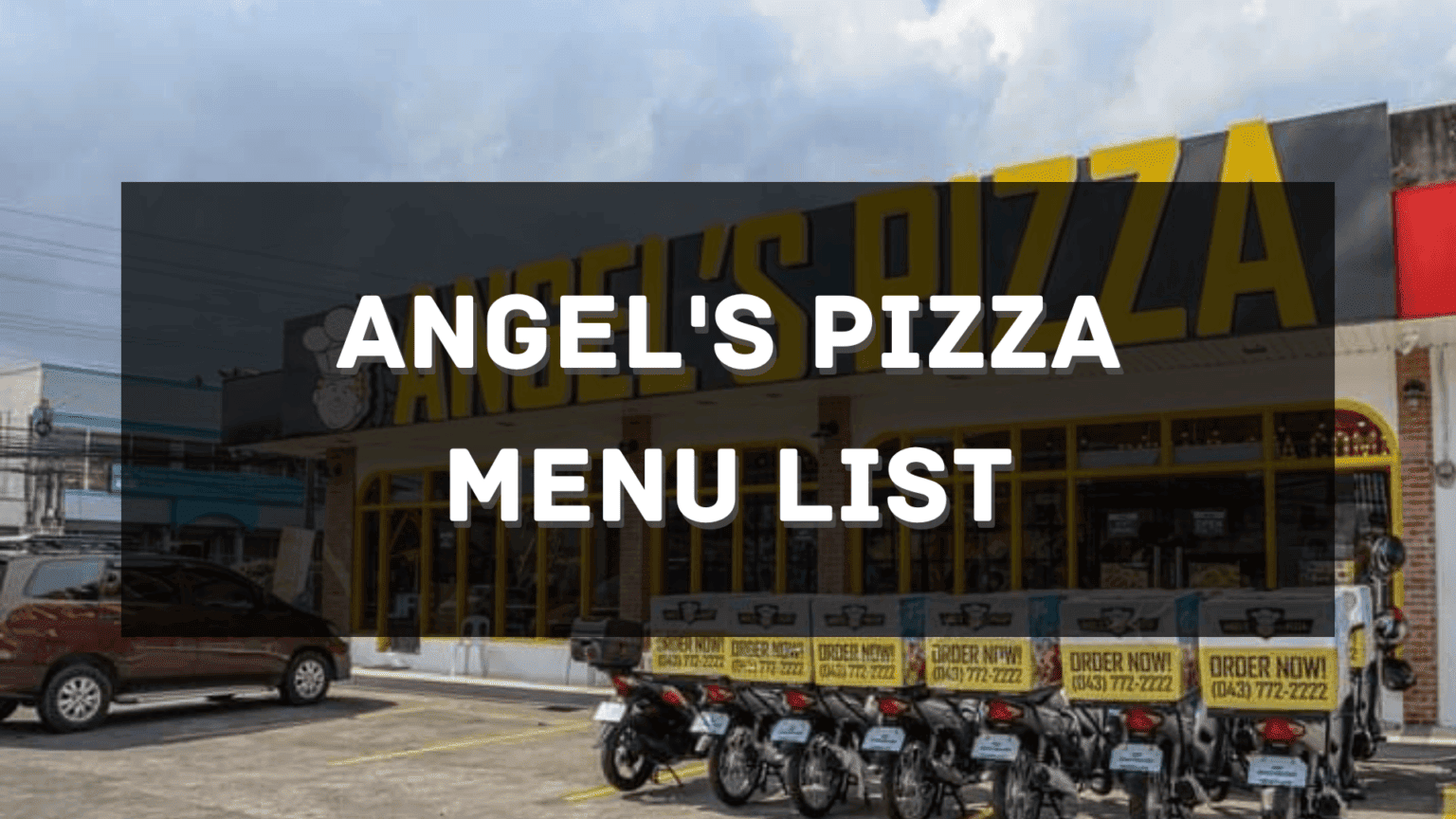 Angels Pizza Menu Prices Philippines 2024 [Updated] — All About