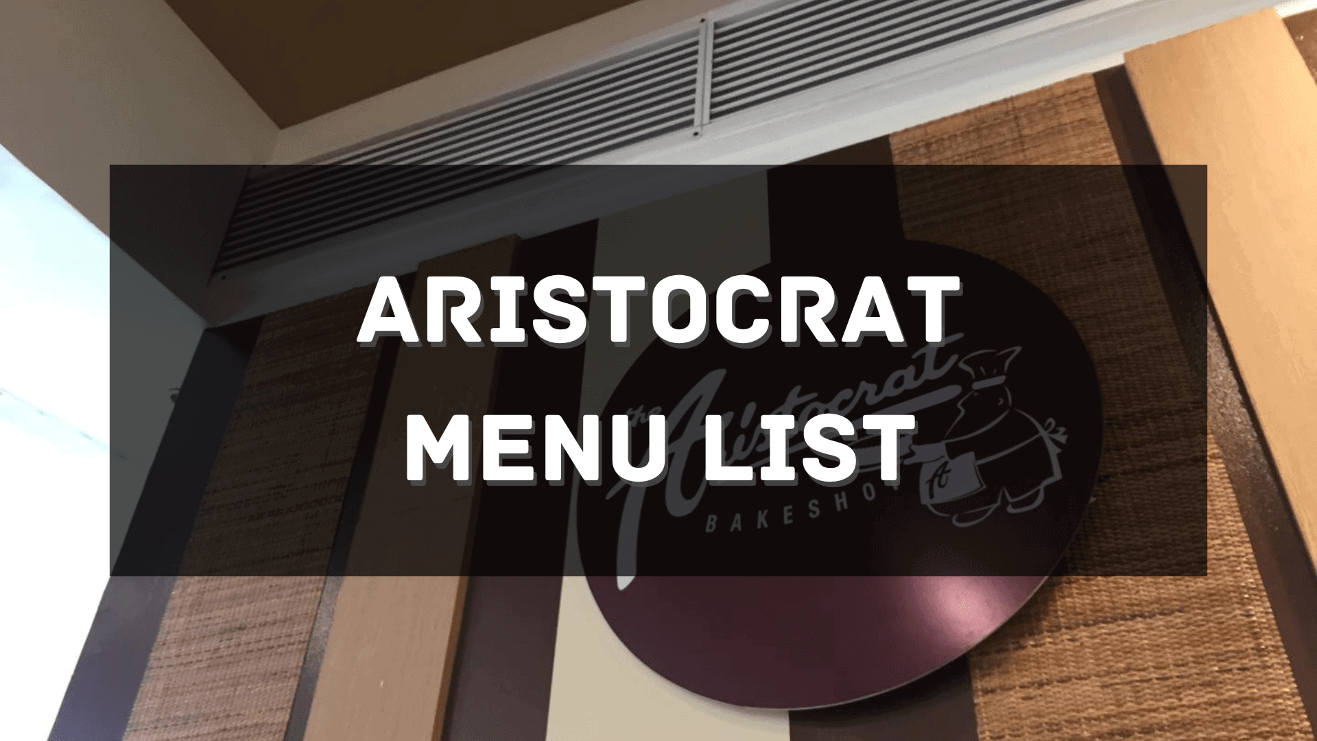 Aristocrat Menu Prices Philippines 2023 Updated All About 