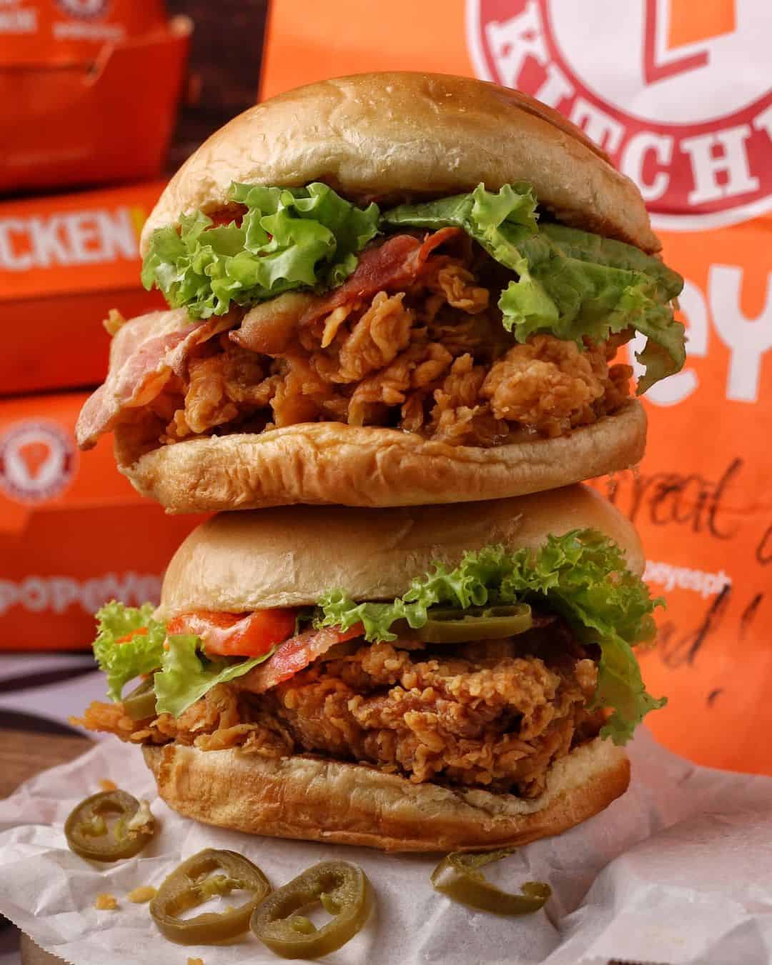 Chicken Sandwich on Popeyes Menu Philippines