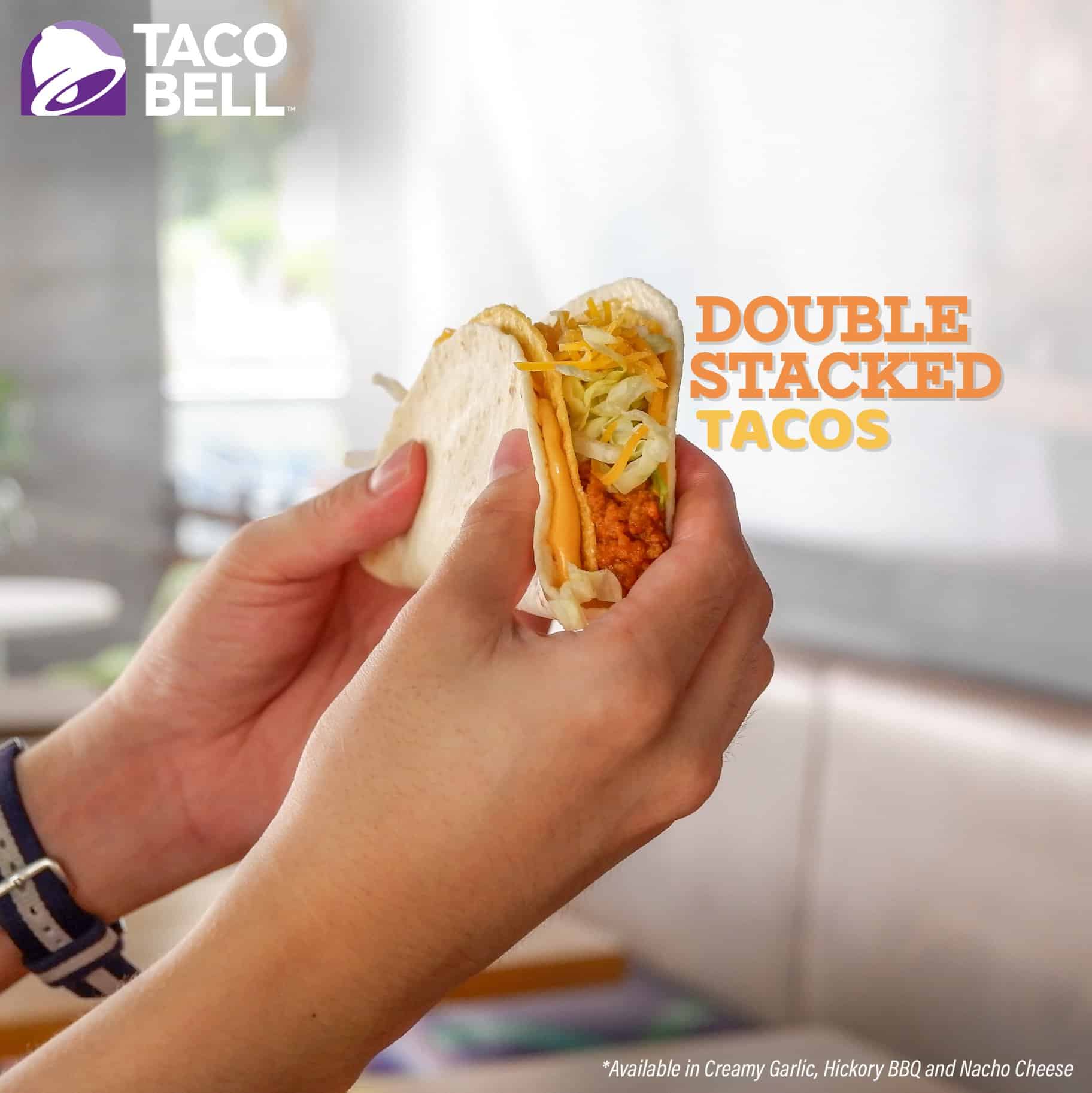 Double Stacked Tacos on Taco Bell Menu Philippines
