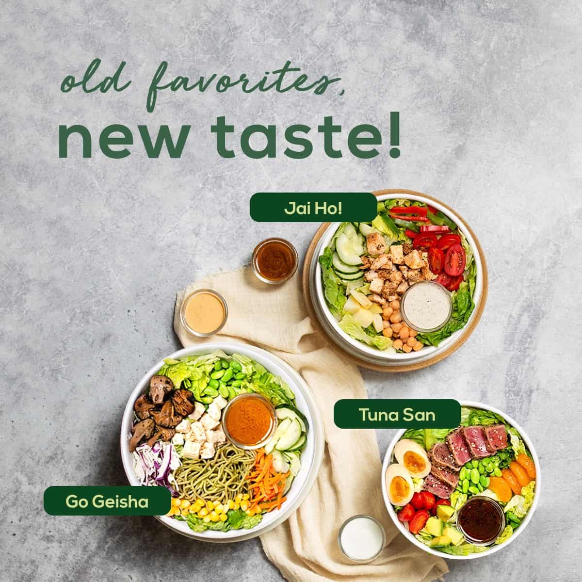 Go Geisha on SaladStop Menu Philippines