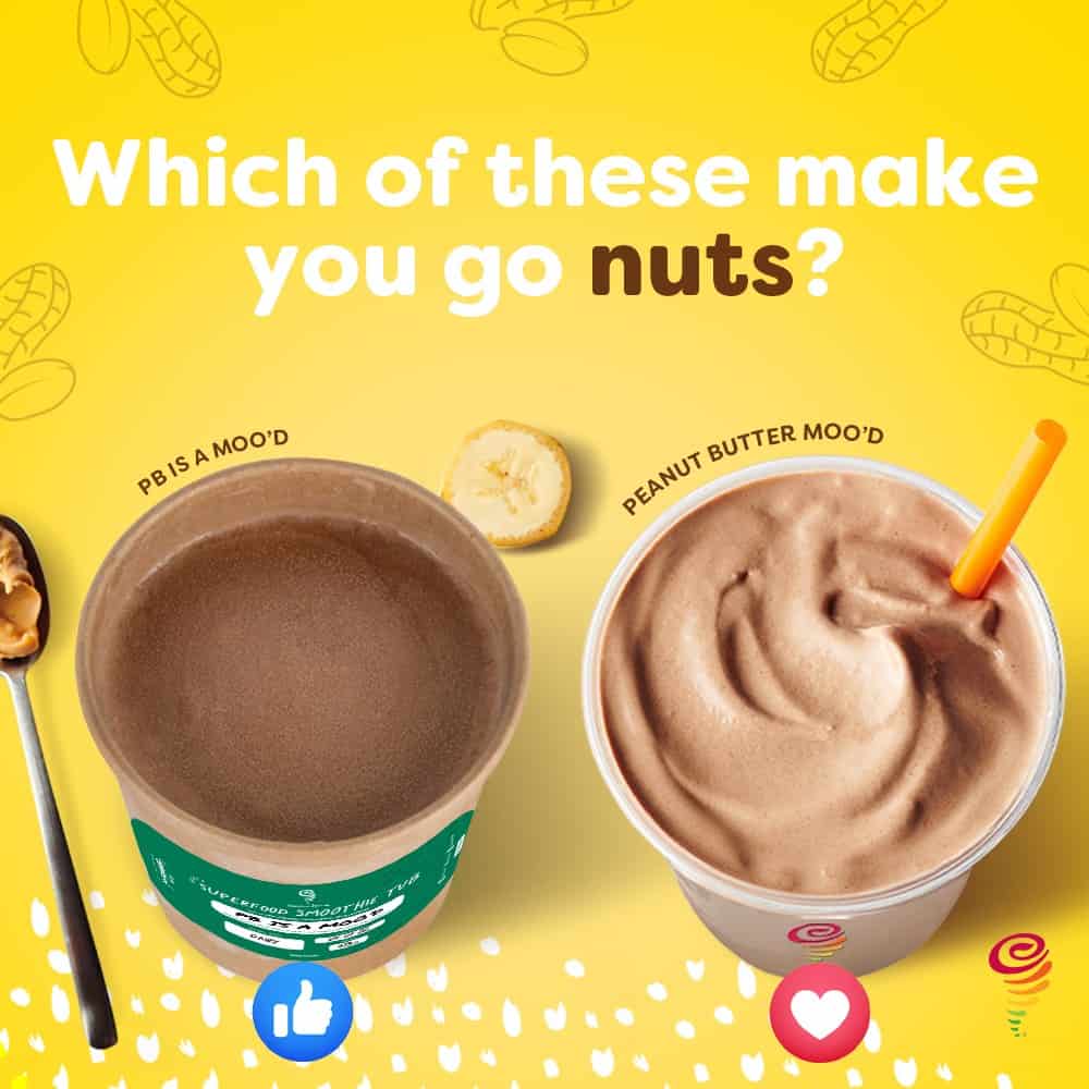 Peanut Butter Mood on Jamba Juice Menu Philippines