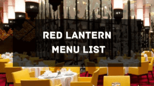 Red Lantern Menu Price Philippines