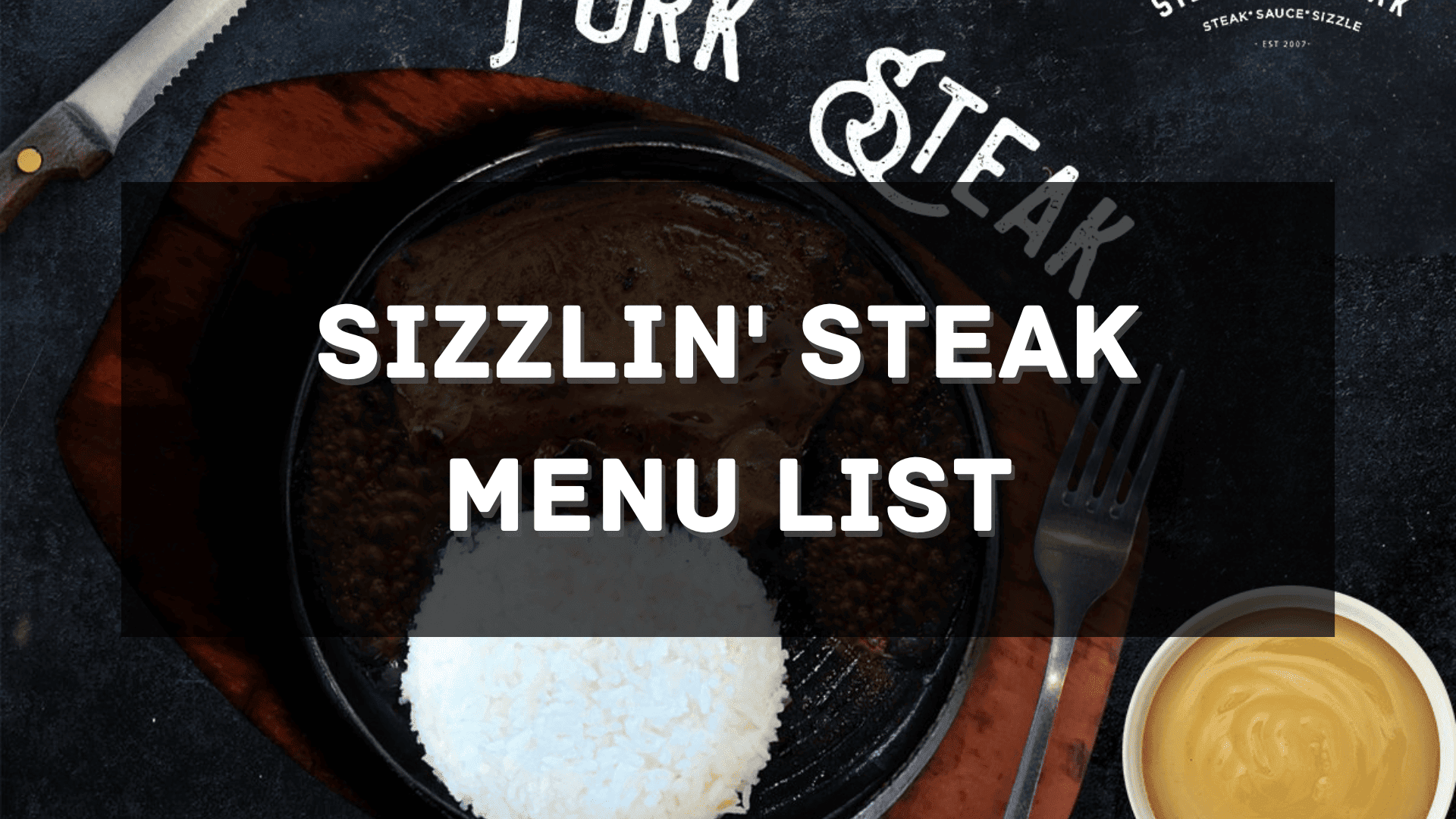Sizzlin Steak Menu Price Philippines