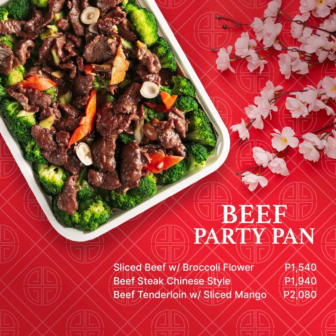 Sliced Beef with Broccoli on King Bee Menu Philippines