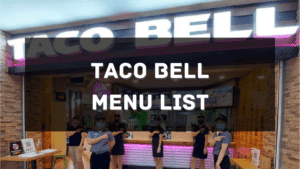 Taco Bell Menu Price Philippines