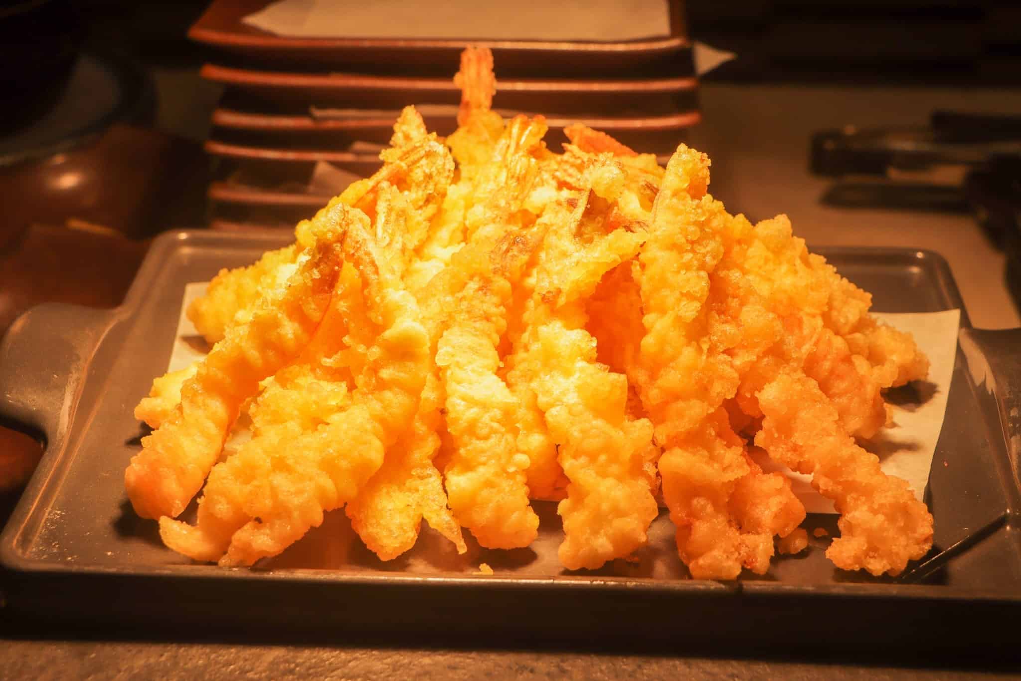 Tempura on Spiral Buffet Menu Philippines