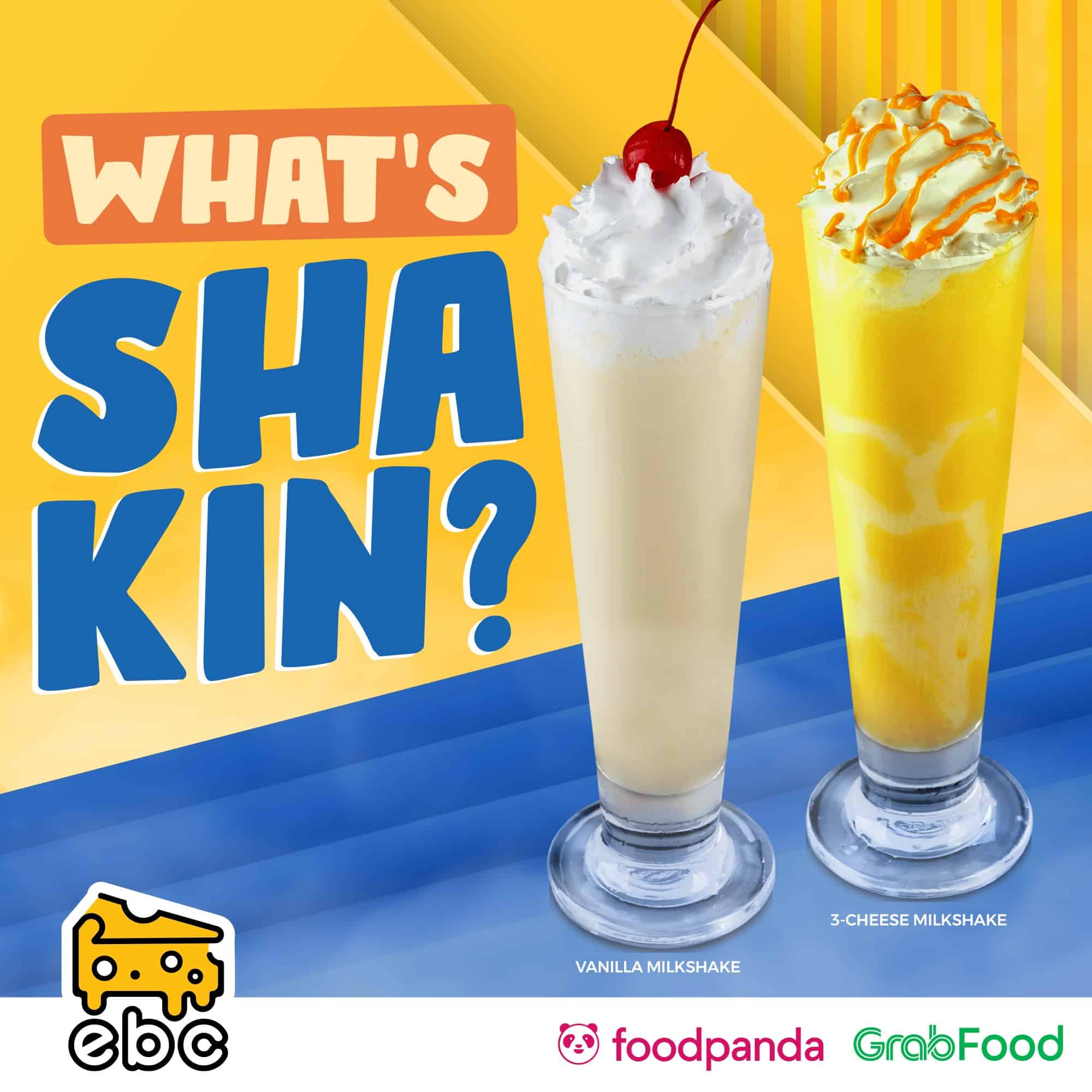 Vanilla Milkshake on Everything But Cheese Menu Philippines