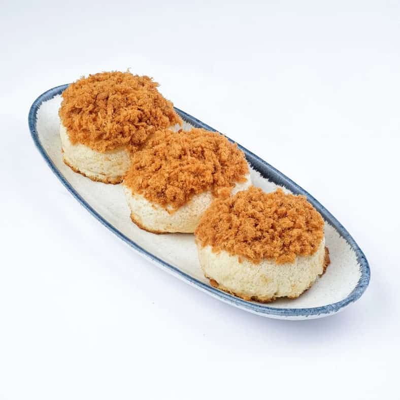 Crispy Snow Pork Buns with Pork Floss Tuan Tuan Menu