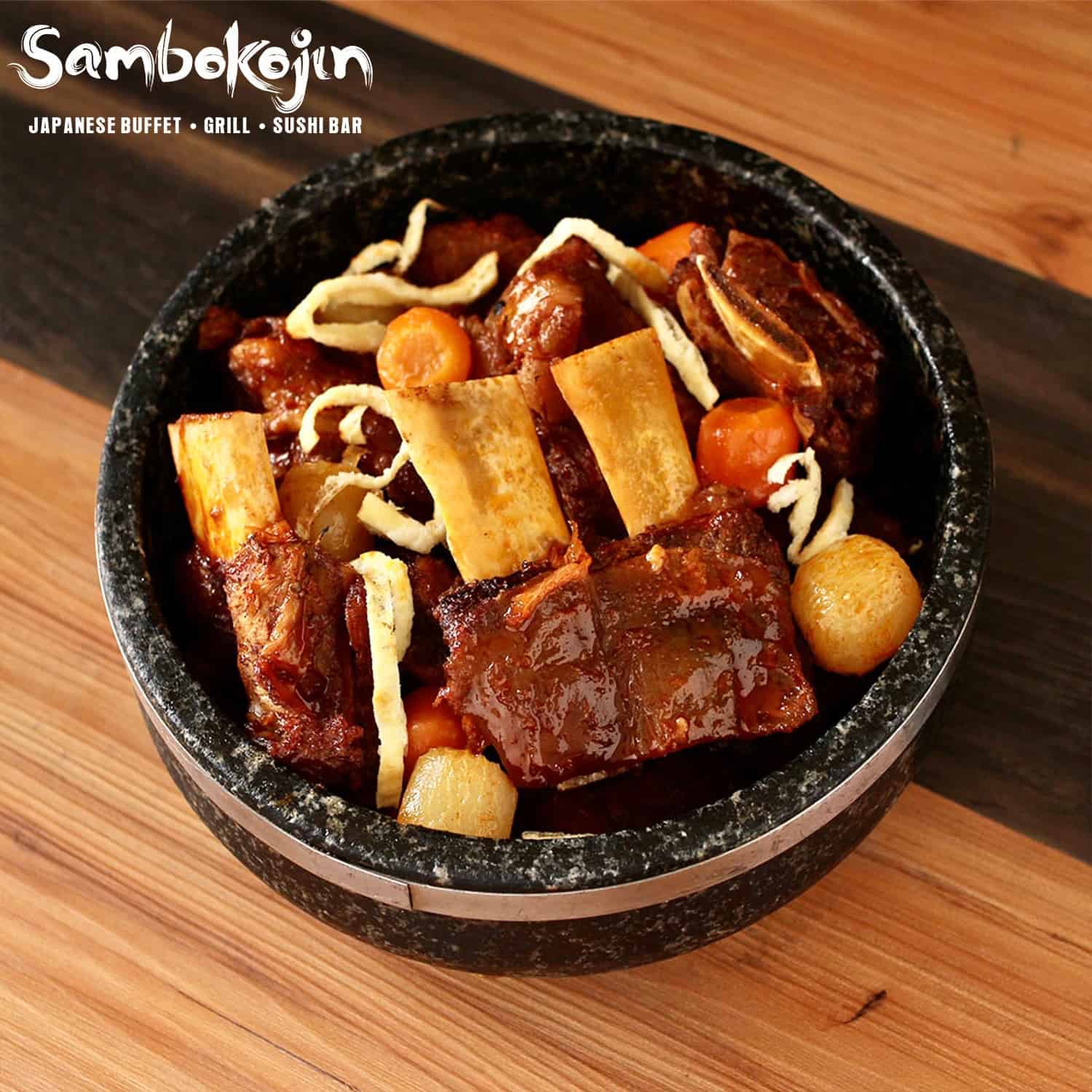 Galbi Jim Sambo Kojin Menu