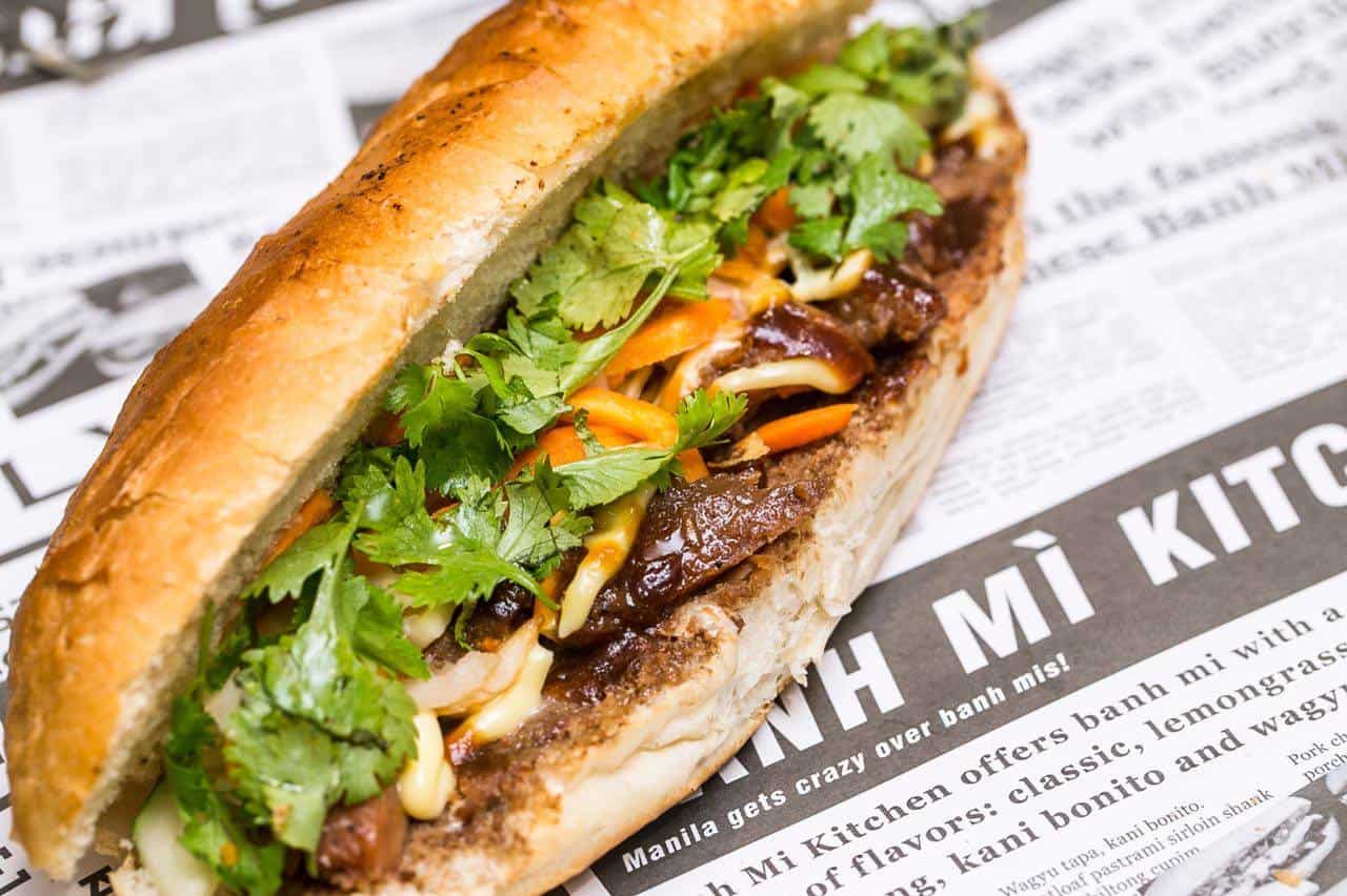 Lemongrass Pork Banh Mi Kitchen Menu