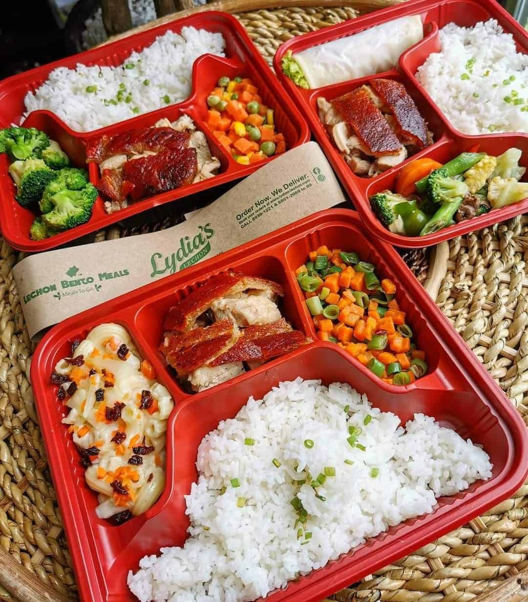 Lydias Lechon Menu Bento Meal