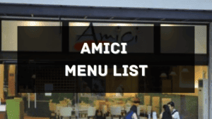 amici menu price philippines