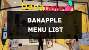 banapple menu prices philippines