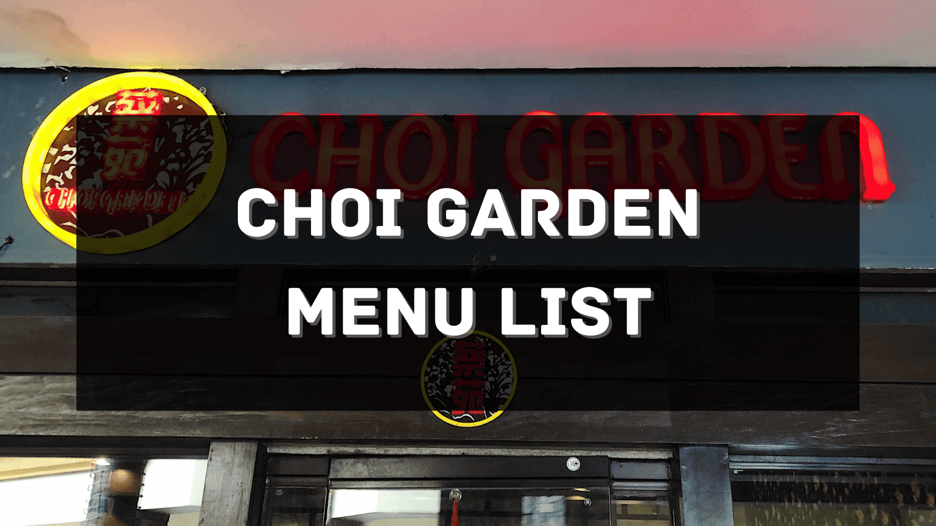 choi garden menu price philippines