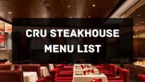 cru steakhouse menu price philippines