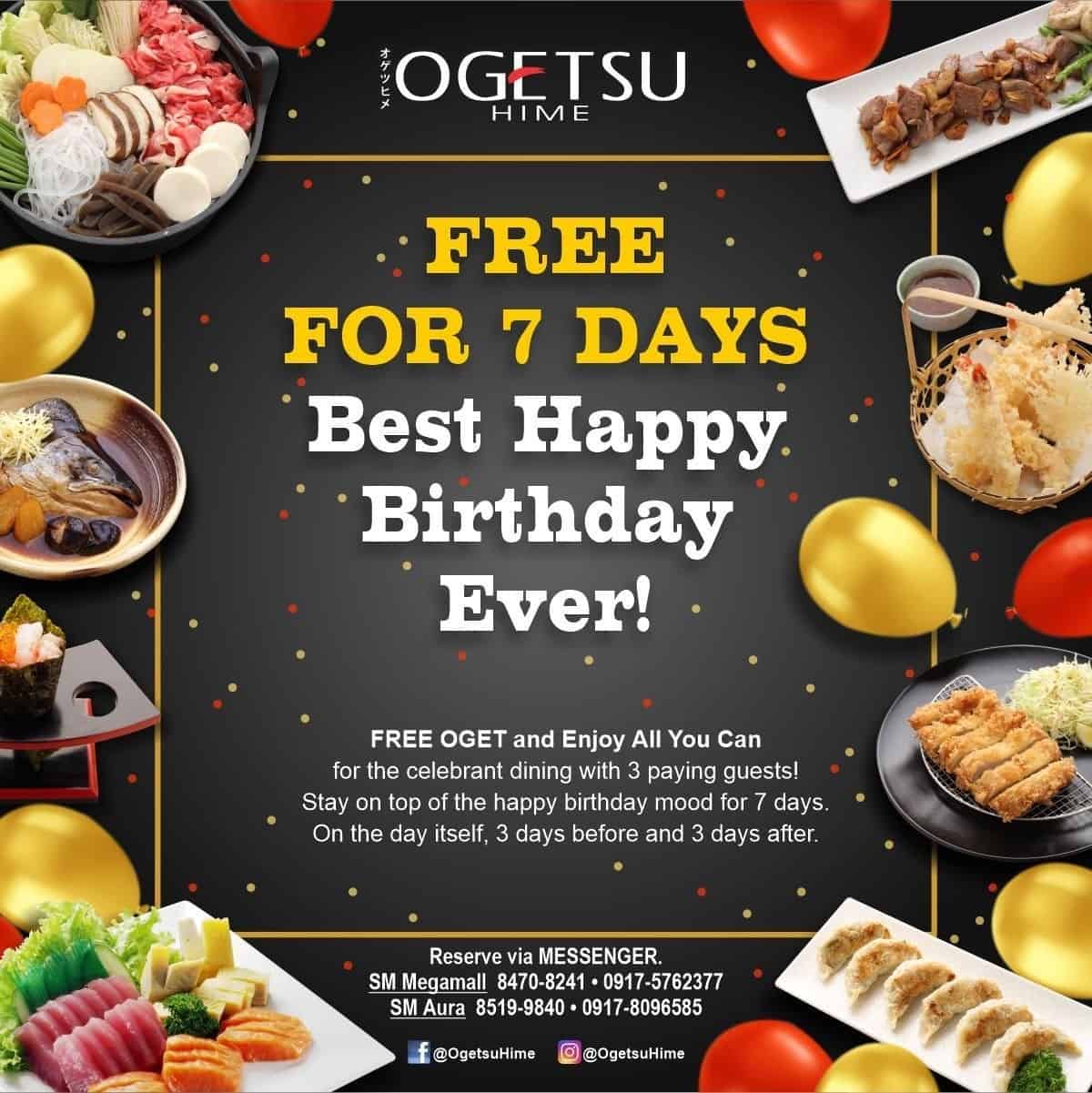 ogetsu hime birthday promo