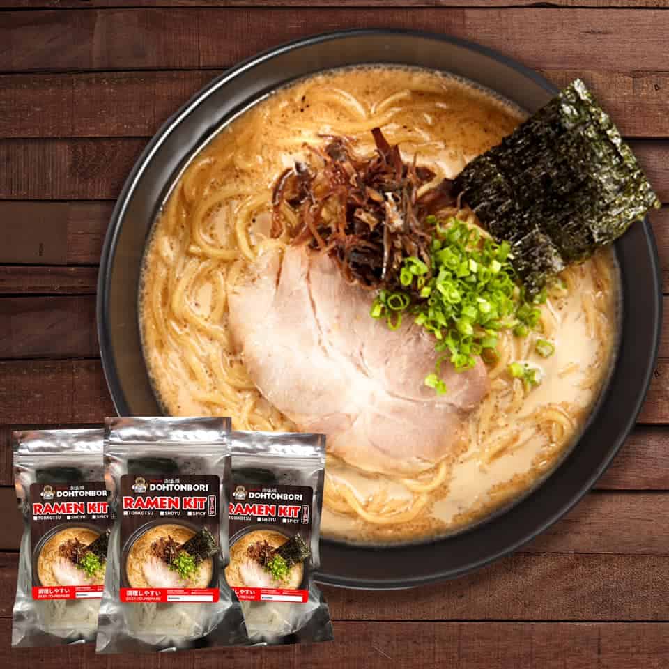 ramen dohtonburi menu