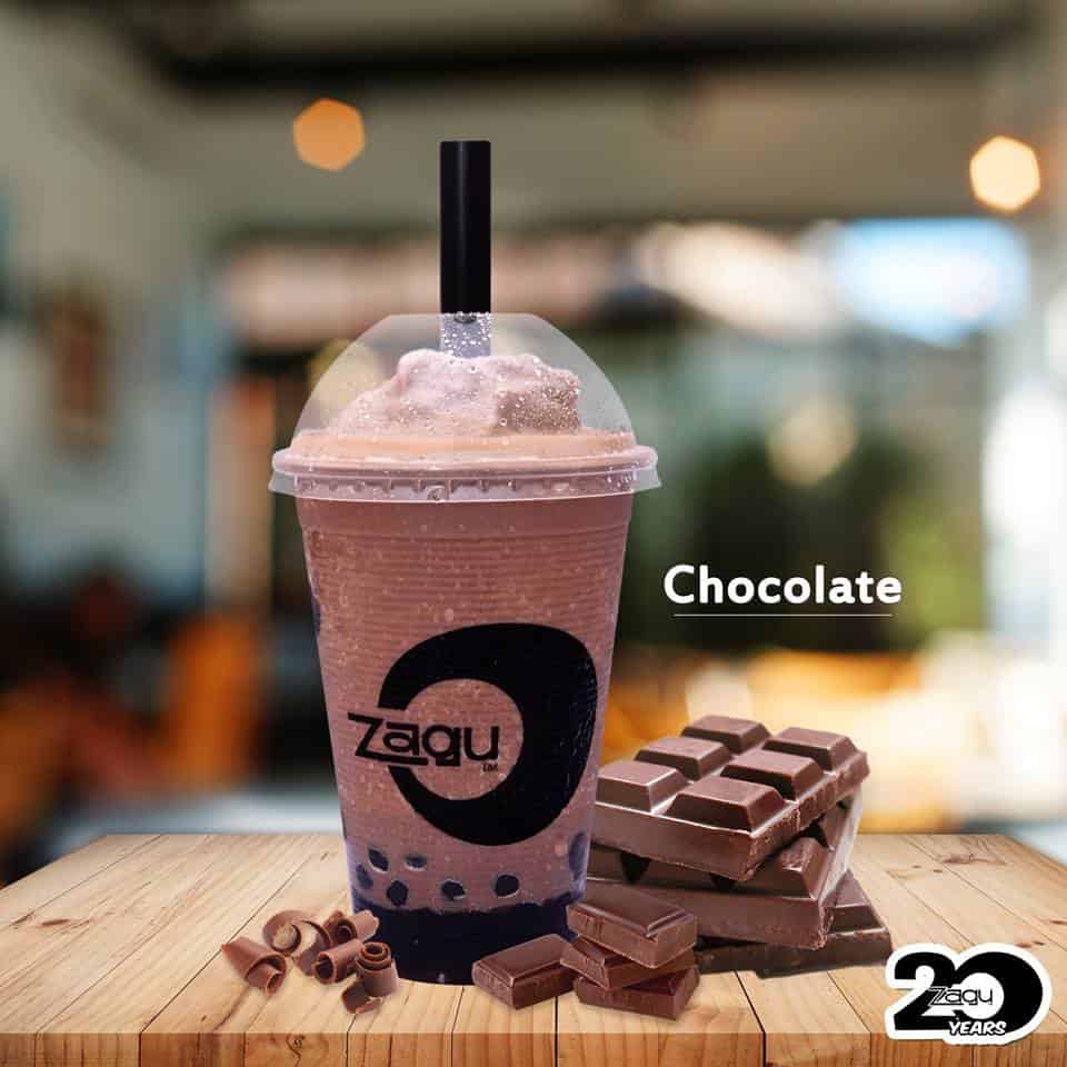 zagu chocolate menu