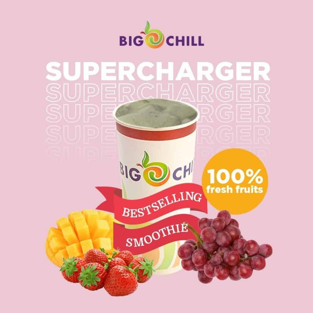 Best selling smoothie at Big Chill