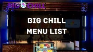 big chill menu prices philippines