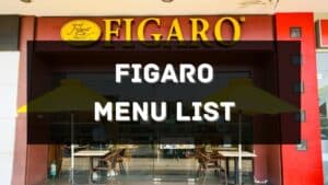 figaro menu prices philippines