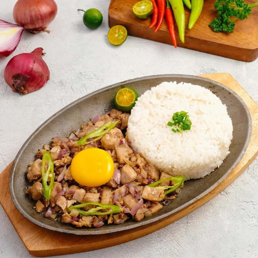 Famous sisig at Icebergs placed a spot in Spot.PH Top 10 Best sisigs in Manila