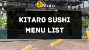 kitaro sushi menu prices philippines