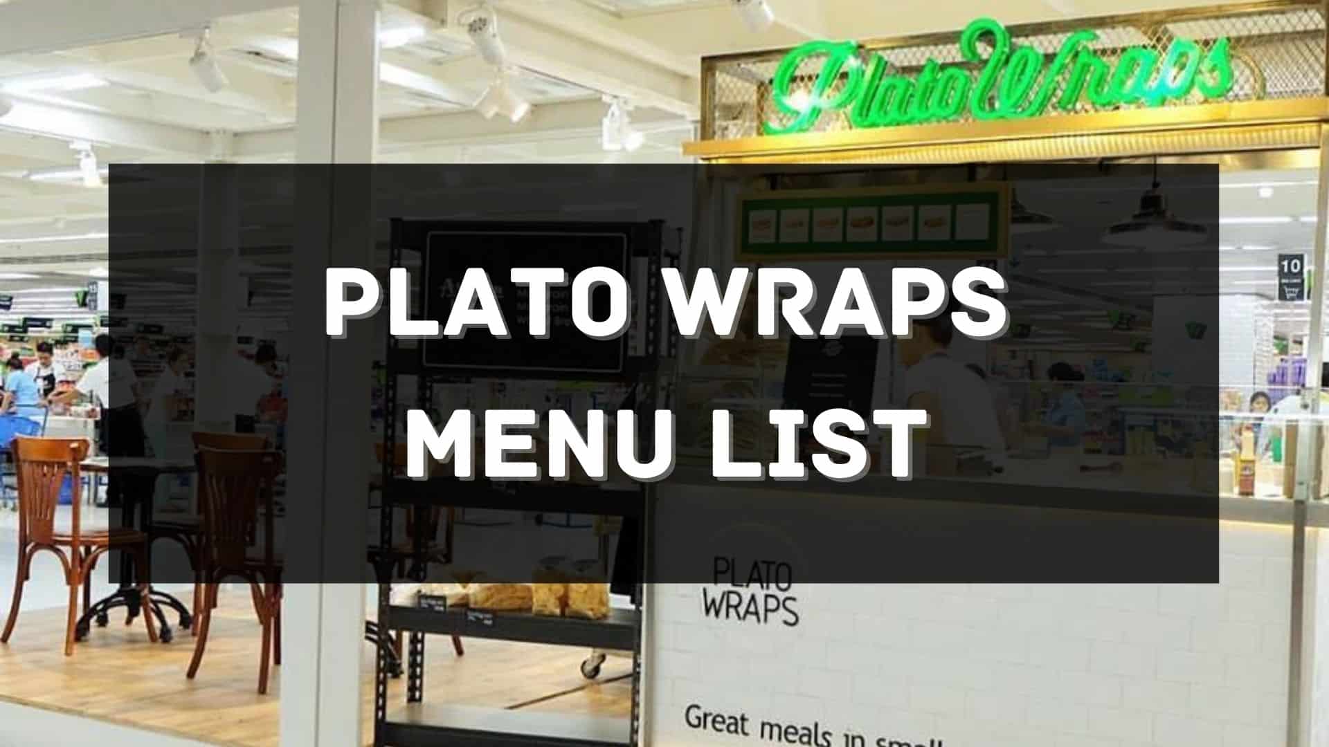 plato wraps menu prices philippines