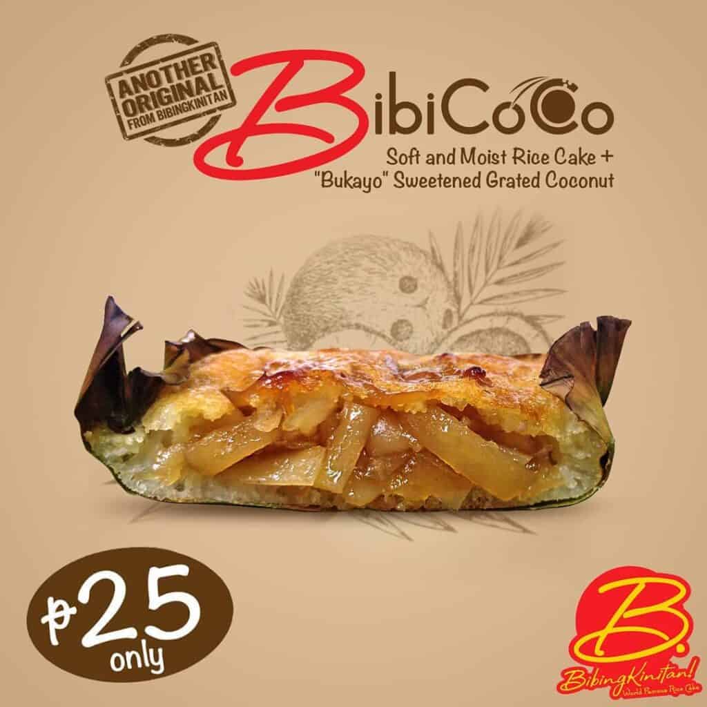 Bibingkinitan's own flavor called Bibicoco